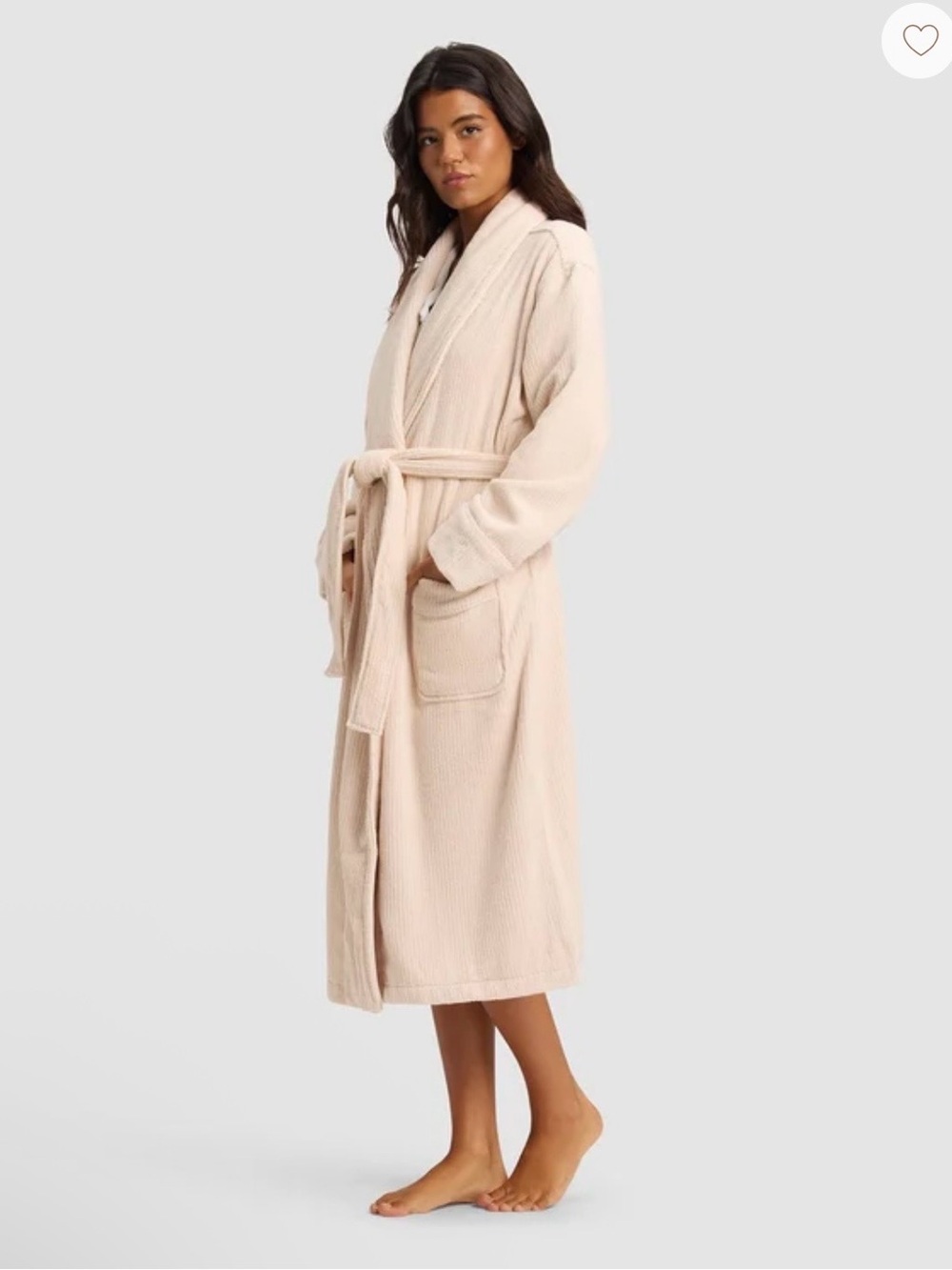 NWT - Cozy Earth Ribbed Bath Robe - Sz M